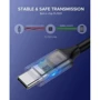 Кабель Ugreen USB-C to USB-C 60W 3A Gen1 5Gbps 1.5m Grey (50751) фото 6