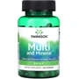 Swanson Multi and Mineral Daily Комплексные и микроэлементы 100 капсул