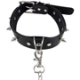Ошейник с шипами и поводком Art of Sex - Collar Spikes and Leash