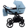 Коляска 2 в 1 Bair Kiwi Soft BKS-027 голубой фото 8
