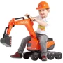 Экскаватор Falk Kubota 122 со шлемом оранжевый (122): Вид трактор