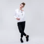 Спортивне худі Peak FW694232-WHI 48 біле з капюшоном: Склад поліестер, Спандекс, бавовна