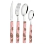 Набір столових приладів Tramontina Bliss pastel pink 16 предметів (29899/129)