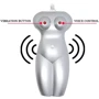 Мастурбатор с двойной вибрацией и двумя входами LYBAILE - Pussy & Ass hole (BM-009115)