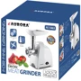 М'ясорубка Aurora AU 3463: Продуктивність, кг/хв 1.5
