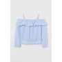 Топ H & M 1912-8134151 152 см блакитна