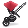 Универсальная коляска 2 в 1 Bugaboo Cameleon 3 Plus Black/ Red, черный с красным капюшоном на черной раме: Пол ребенка девочка