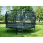 Батут EXIT Elegant Premium 427cm black (Нидерланды): Форма круг