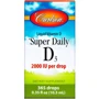 Carlson Labs Super Daily D3 2,000 IU 0.35 fl oz (10.3 ml) Витамин D3