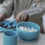 Набір для годування MinikOiOi BLW Set I (Mineral Blue) силіконовий (101070056): Матеріал силикон