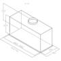 Вытяжка Elica LANE SENSOR BL MAT/A/72 фото 5