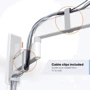 Кронштейн для ТБ Vogels TVM 3443 White: Кут нахилу 20°