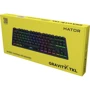 Клавиатура HATOR Gravity X TKL Aurum Orange Linear Black (HTK550UA): Подключение проводное