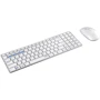 Комплект беспроводной RAPOO 9300M Wireless White