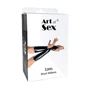 Виниловые митенки Art of Sex - Lora короткие, S (красный)