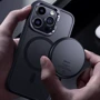 Чехол для iPhone Benks MagClap Mist Protective Black Titanium for iPhone 15 Pro Max фото 14
