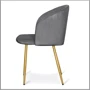 Кресло Hommex Nicole Dark Grey (арт.H-360 Dark Grey) фото 4