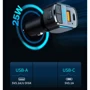 FM-трансмиттер Inspire C34 MP3 25W 12-24V Black (FM-C34) фото 3