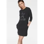 Платье KangaROOS 49674442 48 черное спортивное до середины бедра: Состав Хлопок