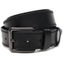 Мужской ремень Borsa Leather черный (V1125GX01-black)