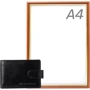 Мужская визитница DNK Leather черная (DNKTW-02-VT-black): Материал Натуральная кожа