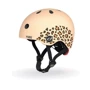 Детский защитный шлем Scoot&Ride леопард с фонариком (SR-181206-LEOPARD) фото 8