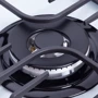 Варочная поверхность газовая Perfelli HGG 61664 WH: Рабочая поверхность стекло (закаленное)