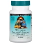 Source Naturals Wellness Children's Immune Chewable Дитячі жувальні вітаміни для імунної системи 30 платівок смак ягід