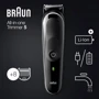 Машинка для стрижки (триммер) Braun MGK5360: Минимальная длина стрижки, мм 0.5