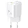 Зарядное устройство Baseus USB-C Wall Charger GaN 1C 45W White (P10176800213-00): Особенности Быстрая зарядка, Power Delivery (PD), USB-C