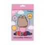 Олівці кольорові Yes 18 шт 36 кольорів Pusheen Balloons (290751)