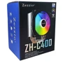 Кулер Zezzio ZH-C400 V2 ARGB/SRGB Ultra Fan: Рівень шуму, dB 33.8