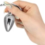 Анальная пробка Pillow Talk Sneaky Luxurious Stainless Steel Anal Plug