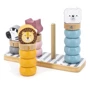 Дерев'яний сортер-пірамідка Viga Toys PolarB Звірята (44022): Вік 1-2.5 года