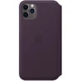 Чехол для iPhone Apple Leather Folio Case Aubergine (MX092) for iPhone 11 Pro Max