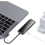Адаптер Baseus Adapter USB-C to 3xUSB3.0+HDMI+RJ45+USB-C Dark Grey (CAHUB-DZ0G) фото 4
