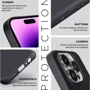 Чохол для телефона ArmorStandart Matte Slim Fit Camera cover Black для OPPO A60 4G (ARM78568): Матеріал TPU (термополиуретан)