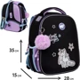 Рюкзак каркасный YES H-100 Magic Rainbow Unicorn (559546): Возрастная группа от 6 до 10 лет