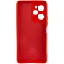Аксессуар для смартфона Lakshmi Case Silicone Cover Full Camera Red for Xiaomi Poco X5 Pro 5G: Материал силикон