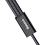 Кабель Baseus USB Cable to Lightning/microUSB/USB-C Rapid 1.2m Black (CAMLT-SU01) фото 4