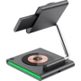 Зарядное устройство WIWU Wireless Charger Magnetic 15W Black (Wi-W023) for iPhone 16 I 15 I 14 I 13 I 12 series, Apple Watch and Apple AirPods: Кабель в комплекте USB-C