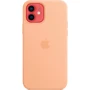 Чохол для iPhone Apple Silicone Case with MagSafe Cantaloupe (MK023) for iPhone 12 / iPhone 12 Pro: Тип чохла накладка на задню частину
