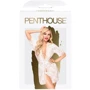 Комплект пеньюар, трусики с доступом и браллет Penthouse - Hypnotic Power White XL