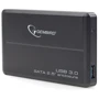 Аксесуар для накопичувача Gembird (EE2-U3S-2) Black