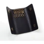 Мужская ключница DNK Leather черная (DNK-Keys-Scol-J): Формат кошелька Вертикальный