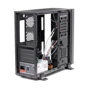Корпус PrologiX M03/031G Black/Gold 400W: Форм-фактор материнської плати miniATX