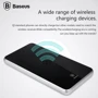 Внешний аккумулятор Baseus Power Bank 5000mAh Flare Series Wireless Charging Silver (PPALL-FC0S): Встроенный кабель нет