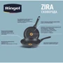 Сковорода RINGEL Zira 24 см (RG-11006-24): Матеріал корпусу кованый алюминий