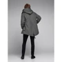 Парка Jack & Jones 74249634 50 серая демисезон с капюшоном: Фасон Прямой