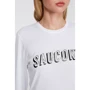 Спортивный лонгслив Saucony Stopwatch Long Sleeve (800272-WHSC) 42 белый: Состав Полиэстер